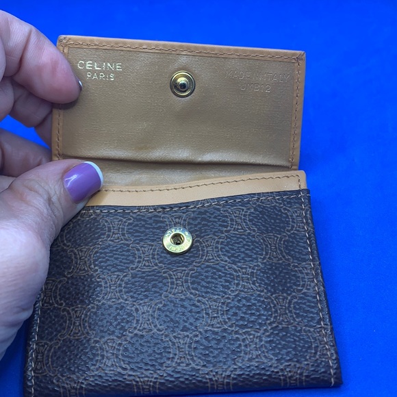 Céline
Macadam Compact In Mustard/Brown Coated Canvas Wallet - Picture 3 of 12